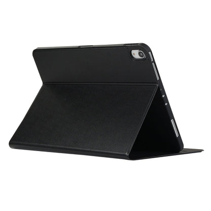 For iPad 2025 / 2022 ENKAY PC Back Cover Smart Leather Tablet Case with Pen Slot & Holder(Black)
