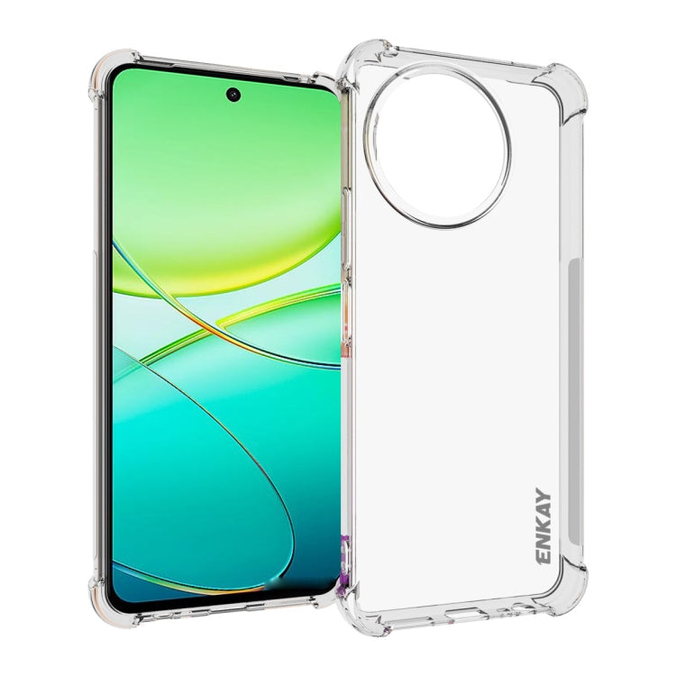 For vivo Y38 5G ENKAY Hat-Prince Transparent TPU Shockproof Phone Case