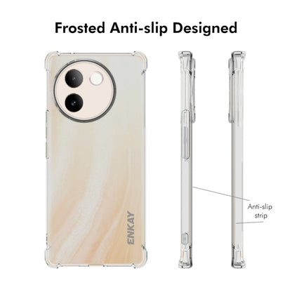 For vivo V30e 5G ENKAY Hat-Prince Transparent TPU Shockproof Phone Case