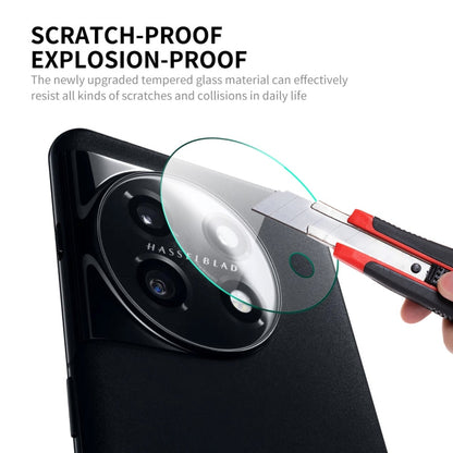 2pcs For OnePlus Ace 2 ENKAY Hat-Prince 9H Rear Camera Lens Tempered Glass Film