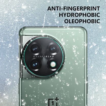 10pcs For OnePlus 11 ENKAY Hat-Prince 9H Rear Camera Lens Tempered Glass Film