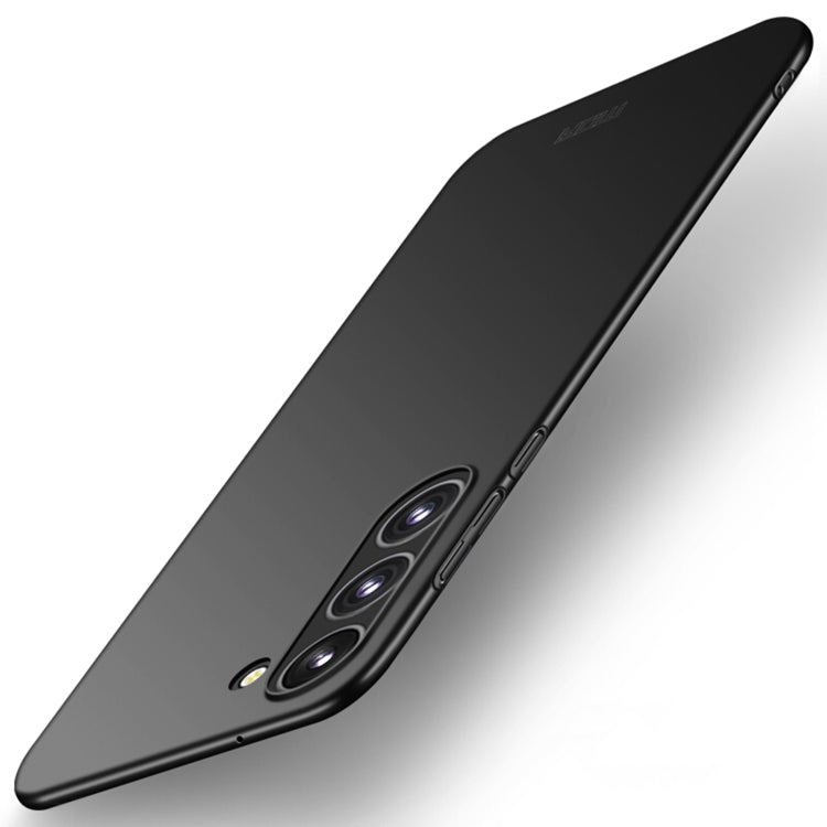 For Galaxy A55 5G MOFI Frosted PC Ultra-thin Hard Phone Case(Black)
