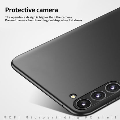 For Galaxy A15 5G MOFI Frosted PC Ultra-thin Hard Phone Case(Black)