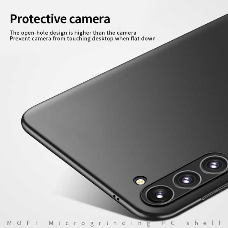 For Galaxy S24 FE 5G MOFI Frosted PC Ultra-thin Hard Phone Case(Red)