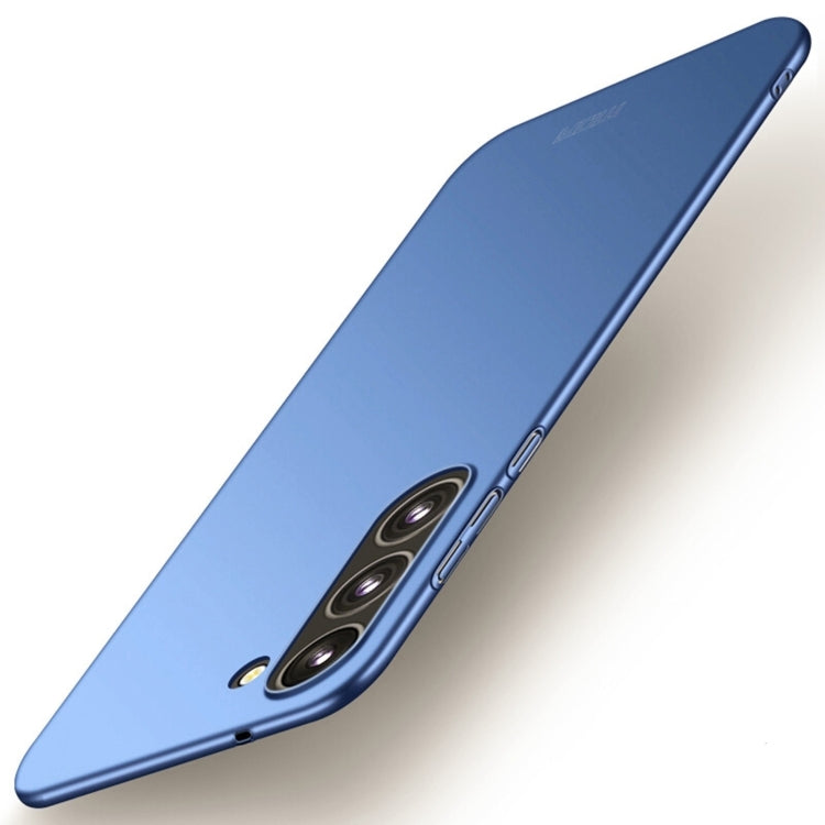 For Galaxy S25 5G MOFI Frosted PC Ultra-thin Hard Phone Case(Blue)