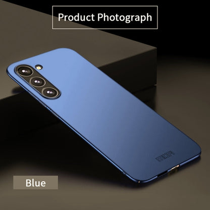 For Galaxy S25 5G MOFI Frosted PC Ultra-thin Hard Phone Case(Blue)