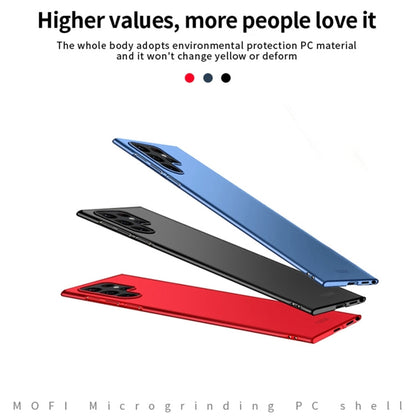 For Galaxy S25 Ultra 5G MOFI Frosted PC Ultra-thin Hard Phone Case(Blue)