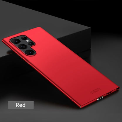 For Galaxy S25 Ultra 5G MOFI Frosted PC Ultra-thin Hard Phone Case(Red)