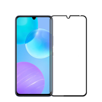 For Samsung Galaxy A05s MOFI 9H 3D Explosion-proof Curved Screen Tempered Glass Film(Black)