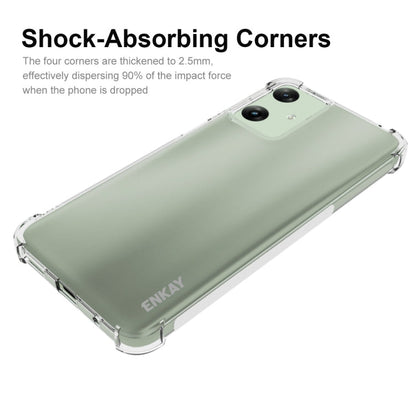 For Motorola Moto G Play 4G 2024 ENKAY Hat-Prince Transparent TPU Shockproof Phone Case
