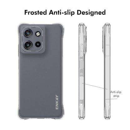 For Motorola Moto G Power 5G 2025 ENKAY Hat-Prince Transparent TPU Shockproof Phone Case