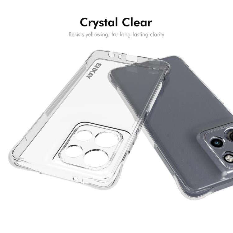 For Motorola Moto G Power 5G 2025 ENKAY Hat-Prince Transparent TPU Shockproof Phone Case