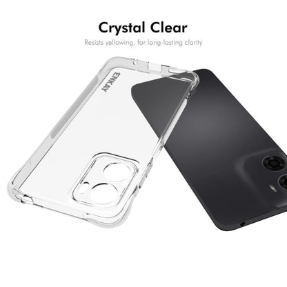 Pour Motorola Moto G05 4G Coque de téléphone antichoc en TPU Transparent ENKAY Hat-Prince