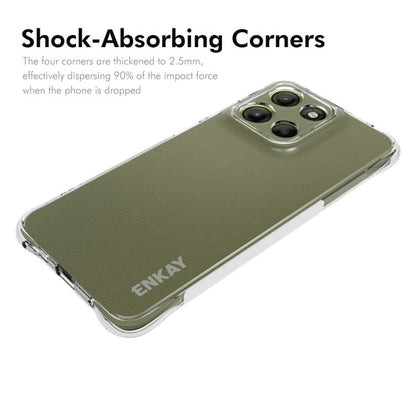 For Motorola Moto G15 4G ENKAY Hat-Prince Transparent TPU Shockproof Phone Case