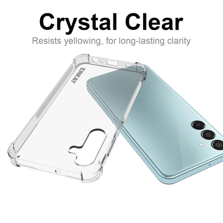 For Samsung Galaxy F15 / M15 ENKAY Hat-Prince Transparent TPU Shockproof Phone Case
