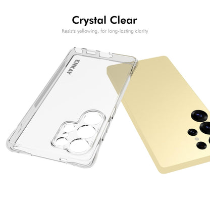 For Galaxy S25 Ultra 5G ENKAY Hat-Prince Transparent TPU Shockproof Phone Case