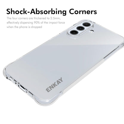For Galaxy A56 5G ENKAY Hat-Prince Transparent TPU Shockproof Phone Case