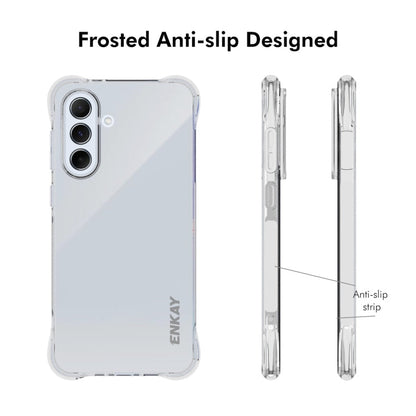 For Galaxy A56 5G ENKAY Hat-Prince Transparent TPU Shockproof Phone Case