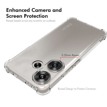 For Redmi Turbo 3 5G ENKAY Hat-Prince Transparent TPU Shockproof Phone Case