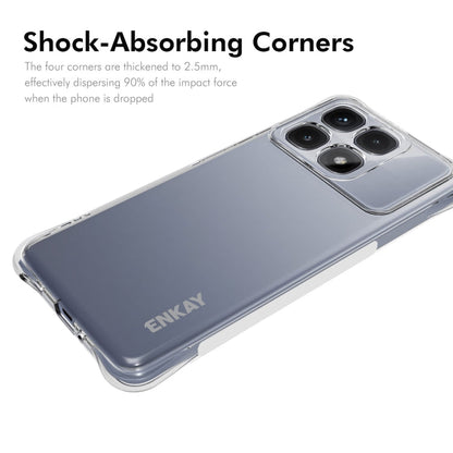 For Redmi K70 Ultra ENKAY Hat-Prince Transparent TPU Shockproof Phone Case