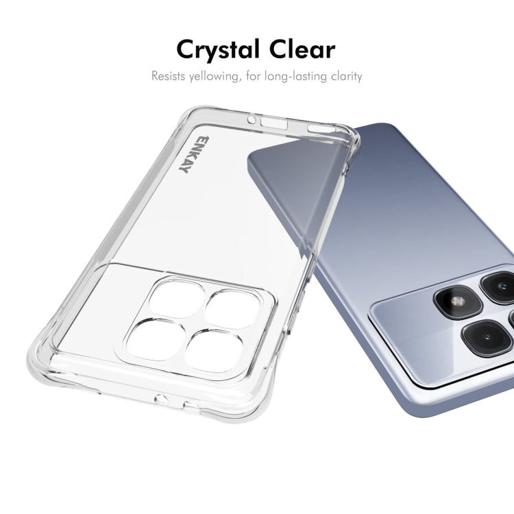 For Redmi K70 Ultra ENKAY Hat-Prince Transparent TPU Shockproof Phone Case