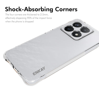 For Xiaomi 14T 5G ENKAY Hat-Prince Transparent TPU Shockproof Phone Case