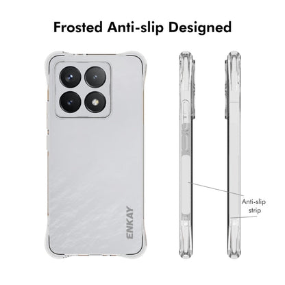 For Xiaomi 14T 5G ENKAY Hat-Prince Transparent TPU Shockproof Phone Case