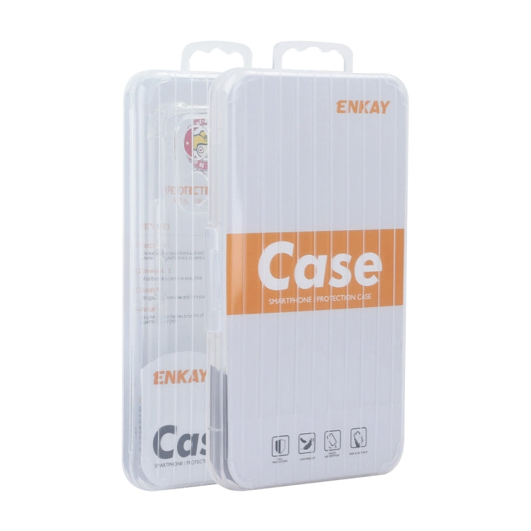 For Redmi Turbo 3 5G ENKAY Hat-Prince Transparent TPU Shockproof Phone Case