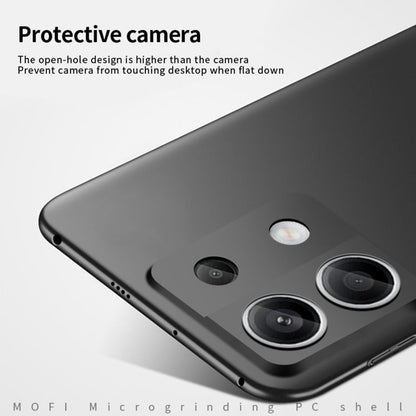 For Xiaomi Redmi Note 13 Pro 5G MOFI Micro-Frosted PC Ultra-thin Hard Phone Case(Red)