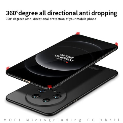 For Xiaomi 14 Ultra MOFI Micro-Frosted PC Ultra-thin Hard Phone Case(Black)