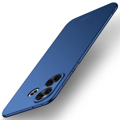 For Xiaomi Poco F6 / Redmi Turbo 3 MOFI Micro-Frosted PC Ultra-thin Hard Phone Case(Blue)