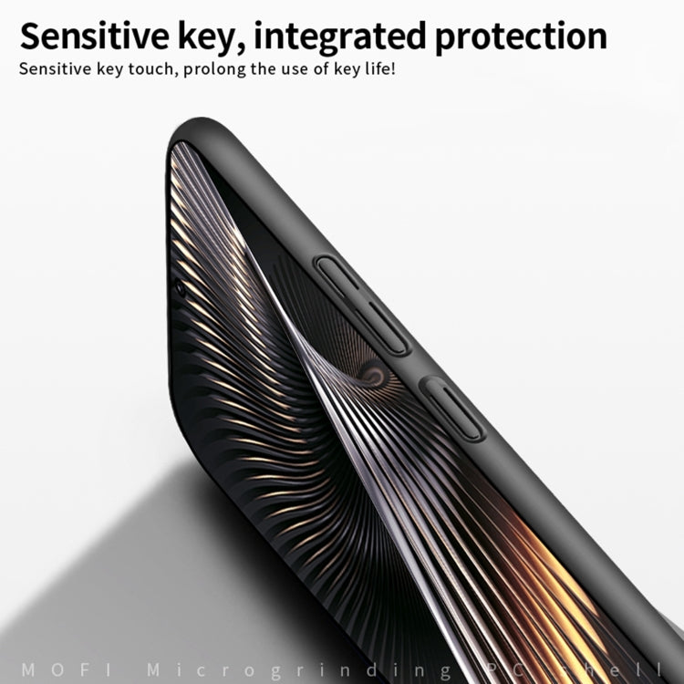 For Xiaomi Poco F6 / Redmi Turbo 3 MOFI Micro-Frosted PC Ultra-thin Hard Phone Case(Blue)