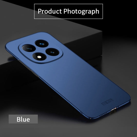 For Xiaomi Redmi Note 14 Pro 5G MOFI Micro-Frosted PC Ultra-thin Hard Phone Case(Blue)