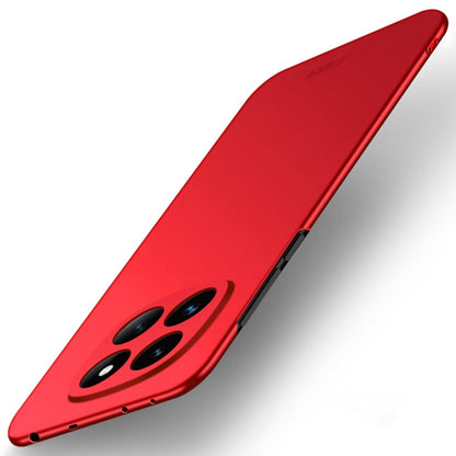 For Xiaomi Redmi Note 14 Pro 5G MOFI Micro-Frosted PC Ultra-thin Hard Phone Case(Red)