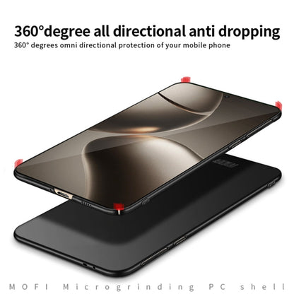 Pour Xiaomi 14T Pro Coque de Téléphone Rigide Ultra-fine Micro-givrée MOFI (Bleu)