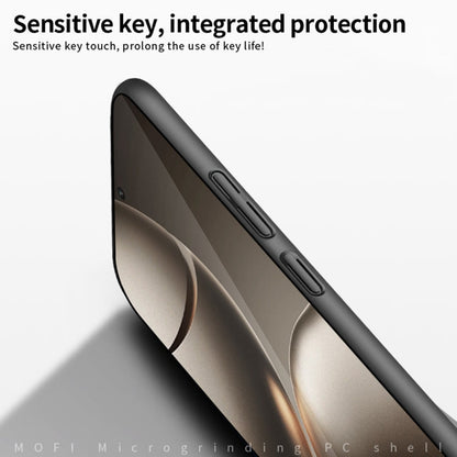 Pour Xiaomi 14T Pro Coque de Téléphone Rigide Ultra-fine Micro-givrée MOFI (Bleu)