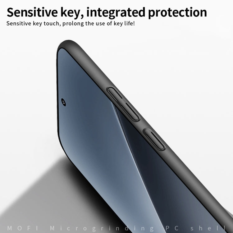 For Xiaomi 15 MOFI Micro-Frosted PC Ultra-thin Hard Phone Case(Black)