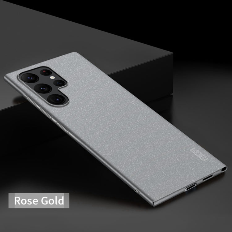 For Samsung Galaxy S24 Ultra 5G MOFI Fandun Series Frosted PC Ultra-thin All-inclusive Phone Case(Gray)