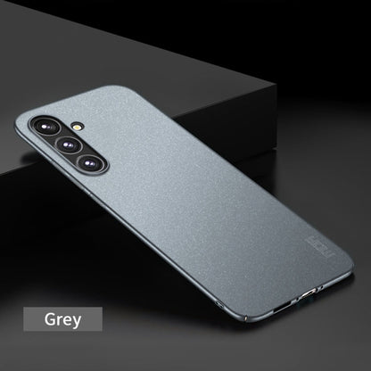 For Samsung Galaxy A35 5G MOFI Fandun Series Frosted PC Ultra-thin All-inclusive Phone Case(Gray)