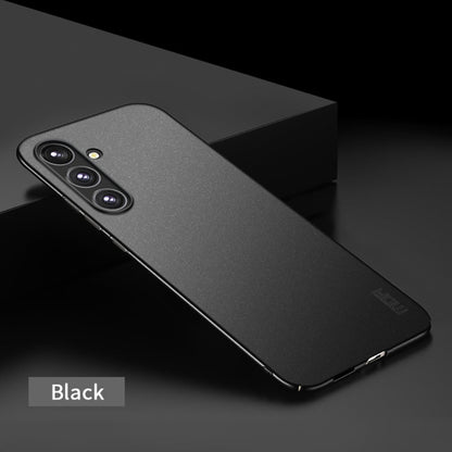 For Samsung Galaxy A55 5G MOFI Fandun Series Frosted PC Ultra-thin All-inclusive Phone Case(Black)