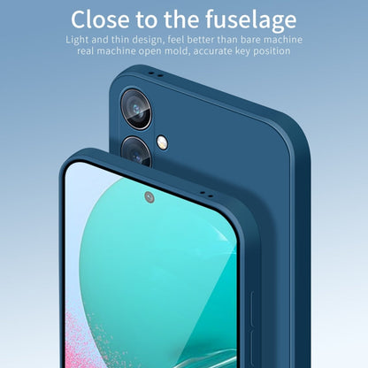 For Galaxy A56 5G PINWUYO Sense Series Liquid Silicone TPU Phone Case(Blue)