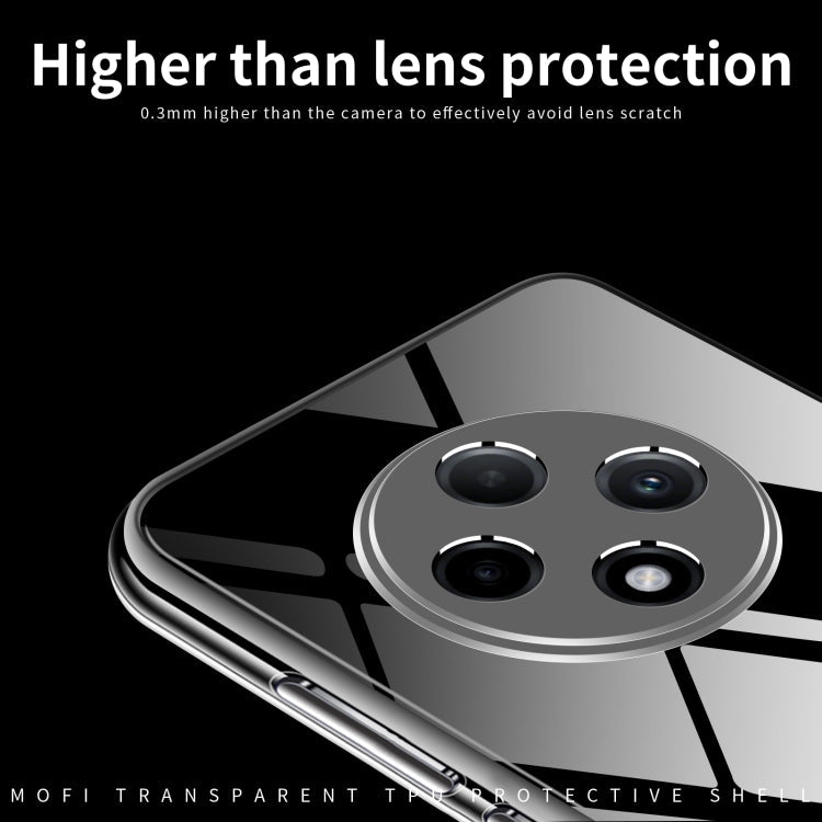 For OPPO A3 Pro MOFI Ming Series Transparent Ultra-thin TPU Phone Case(Transparent)