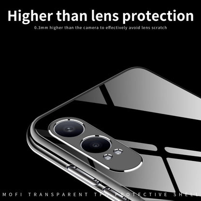 For OPPO K12x MOFI Ming Series Transparent Ultra-thin TPU Phone Case(Transparent)