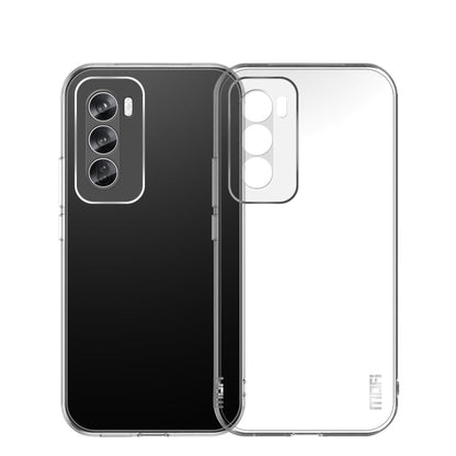 Pour OPPO Reno12 Global Coque de Téléphone en TPU Ultra-mince Transparent Série MOFI Ming (Transparent)