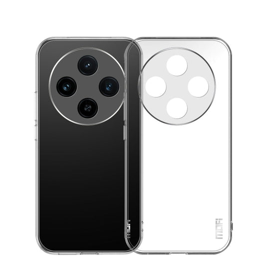 For OPPO Reno12 F 5G MOFI Ming Series Transparent Ultra-thin TPU Phone Case(Transparent)