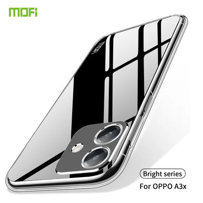 For OPPO A3x Global MOFI Ming Series Transparent Ultra-thin TPU Phone Case(Transparent)