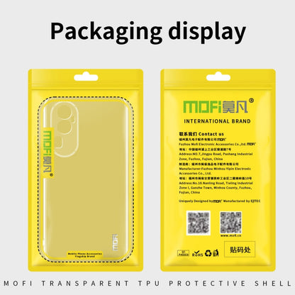 For OPPO K12x MOFI Ming Series Transparent Ultra-thin TPU Phone Case(Transparent)