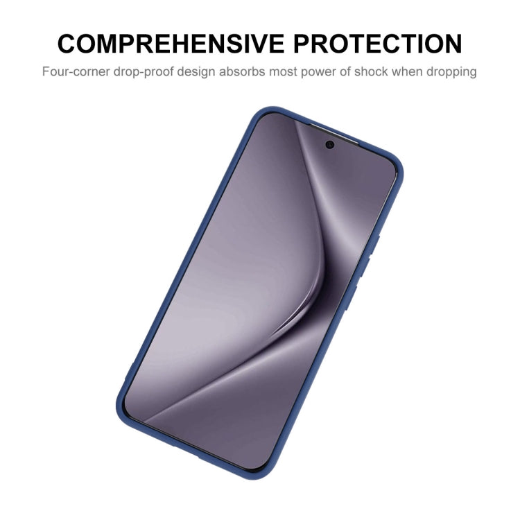 Pour Huawei Pura 70 Coque de protection souple en silicone liquide antichoc ENKAY Hat-Prince (rose)