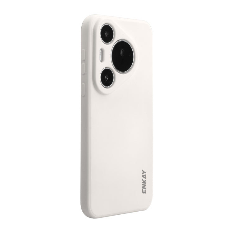 Pour Huawei Pura 70 Pro / 70 Pro+ ENKAY Hat-Prince Étui de protection antichoc en silicone liquide (Beige)