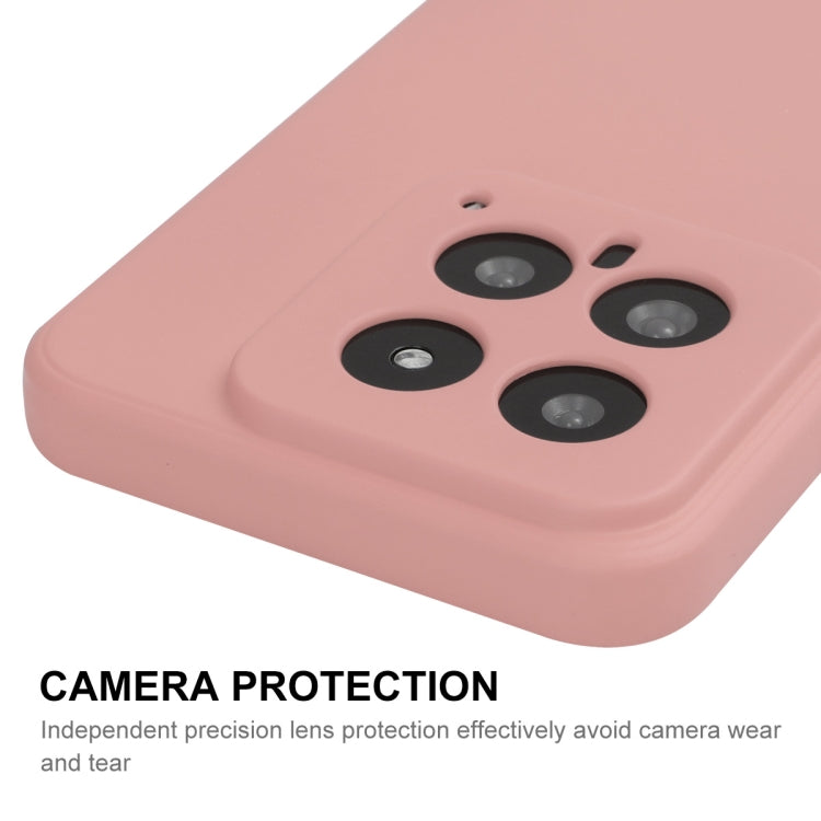 For Xiaomi 14 ENKAY Hat-Prince Liquid Silicone Shockproof Soft Phone Case(Light Green)